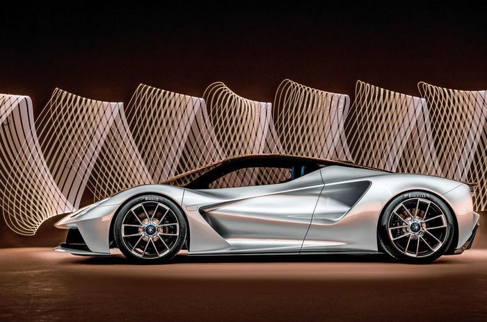 Hasil render mobil terbaru Lotus yang terinspirasi dari Lotus Evija