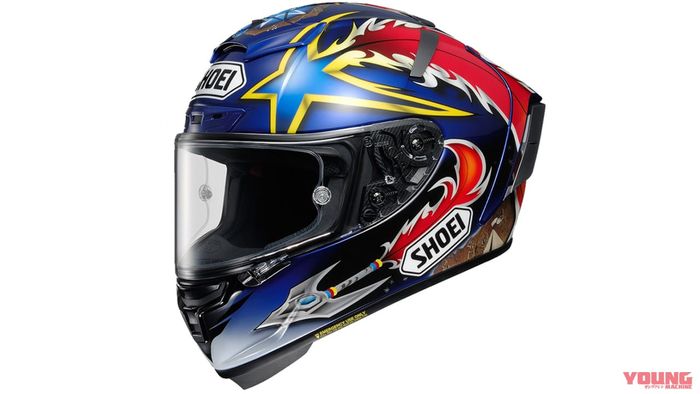 Shoei X-Fourteen NORICK 04, replika helm Abe