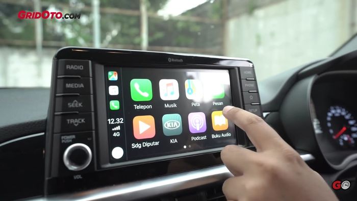 Fitur Apple carplay sudah tersedia di Kia Picanto GT Line