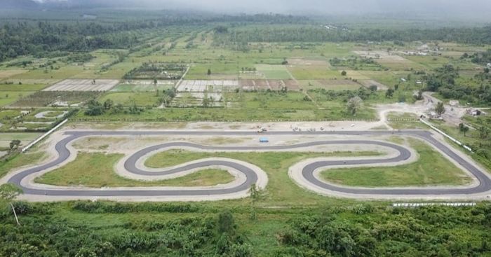 Sirkuit Tanah Miring untuk PON Papua Cabor Road Race