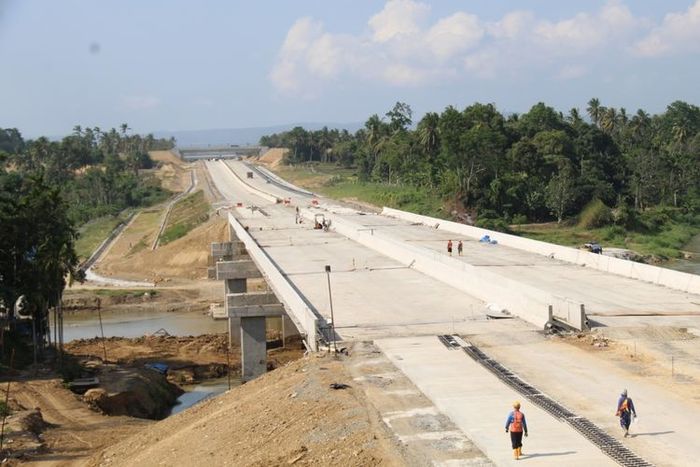 Ilustrasi pembangunan tol di Jawa Barat
