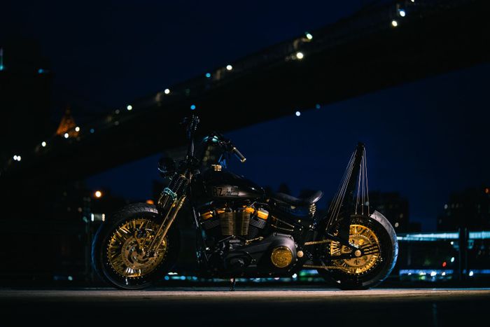 Sebuah konsep motor kustom yang begitu unik