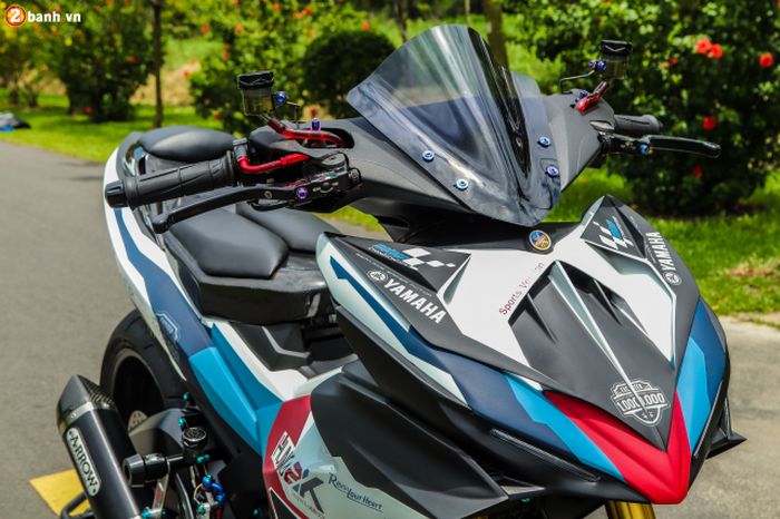 Kepalanya diganti dengan milik Yamaha Aerox 155