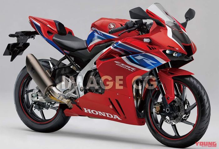 Renderan Honda CBR250RR-R 4-Silinder dari Young Machine