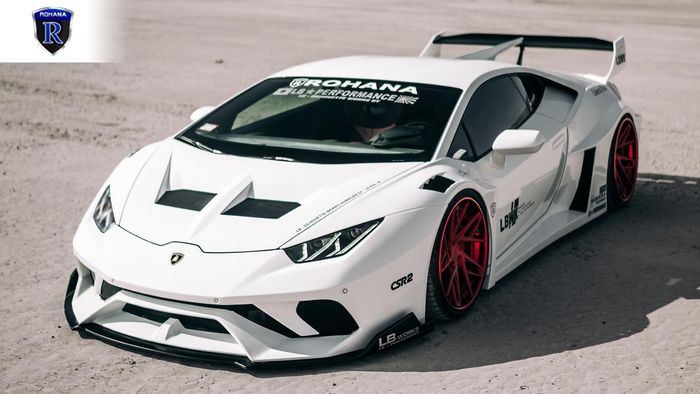 Modifikasi Lamborghini Huracan pakai body kit Liberty Walk