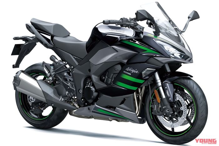 Kawasaki Ninja 1000SX Metallic Graphite Grey x Metallic Diablo Black