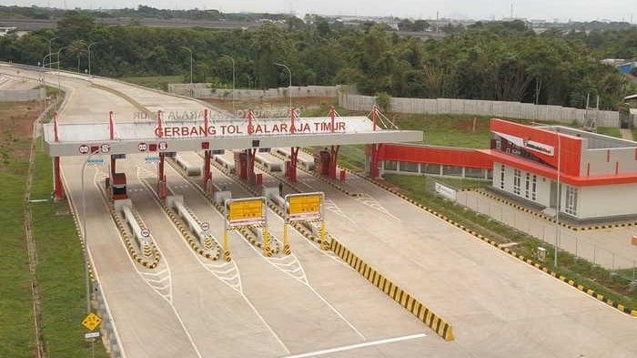 Gerbang tol Balaraja Timur telah beroperasi dengan sistem tarif tertutup