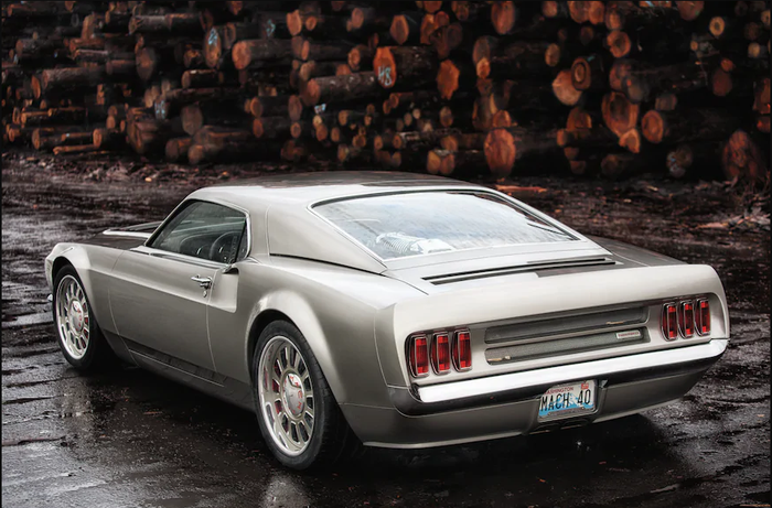 Ford Mustang Mach 1969  hasil restorasi Terry Lipscomb