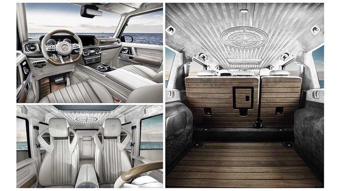 Interior Mercedes-AMG G63 hasil garapan Carlex Design