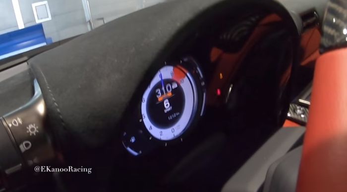 Kecepatan Lexus LFA saat uji dyno menyentuh 310 km/jam