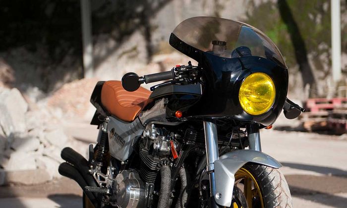 Pakai quarter fairing untuk menguatkan aura cafe racer