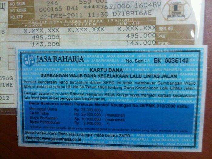 PT Jasa Raharja juga meniadakan denda SWDKLLJ loh!