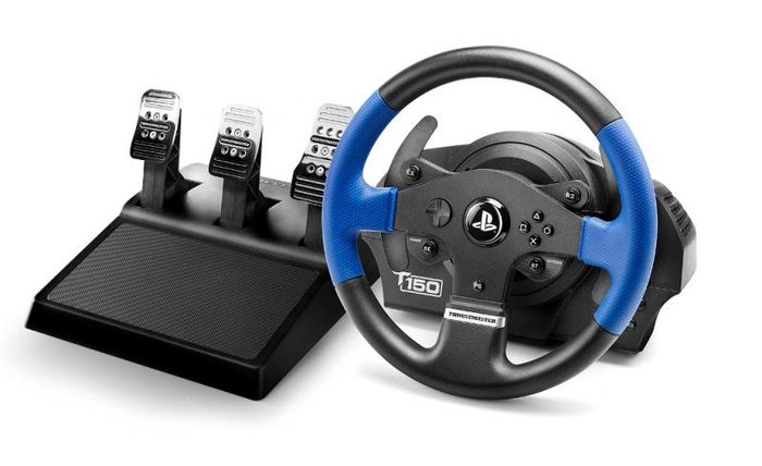 Thrustmaster T150 Pro, racing wheel entry level dari Thrustmaster.