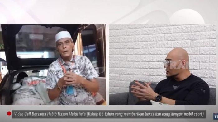 Habib Hasan Mulachela saat diwawancarai Deddy Corbuzier dalam acara Hitam Putih Trans7.