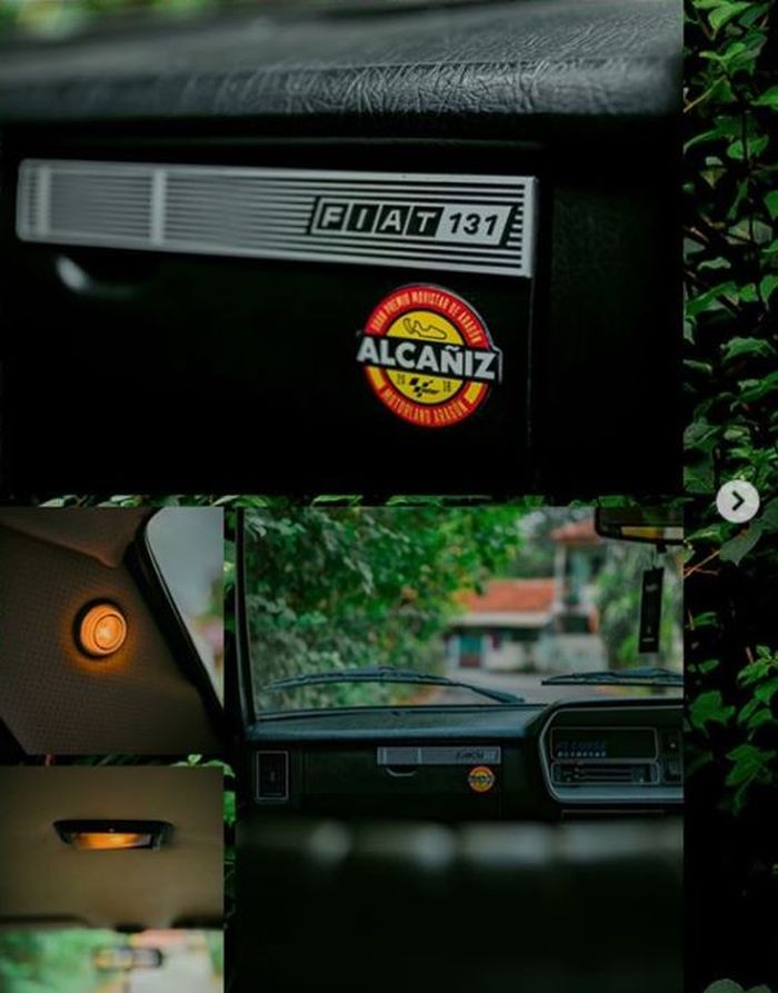 Kabin Fiat 131s Mirafiori Azcha Ervian Permana Putra masih terawat