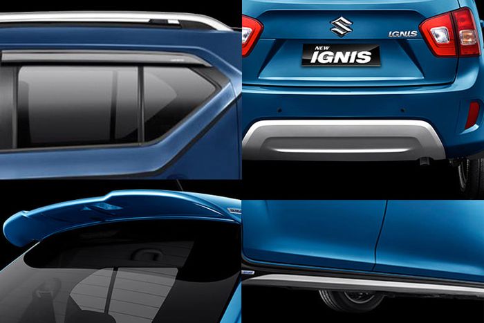 Tampilan eksterior Suzuki New Ignis. 