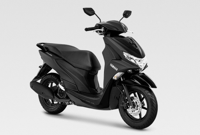 Yamaha FreeGo hitam doff ada di tipe standar