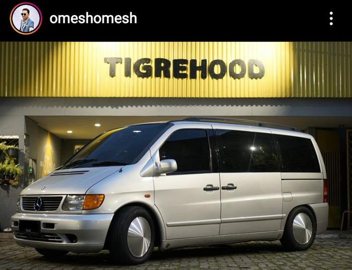 Mooneyes Wheel DIsc di Mercedes-Benz Vito milik Ananda Omesh 