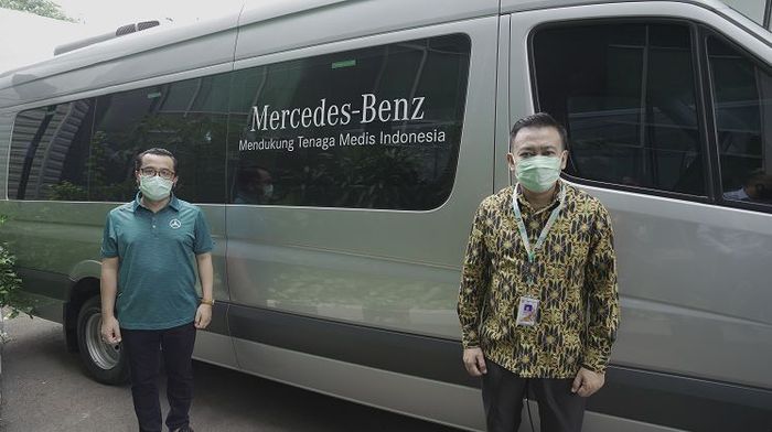 Mercedes-Benz Sprinter Van jadi Ambulans Gawat Darurat (AGD) 