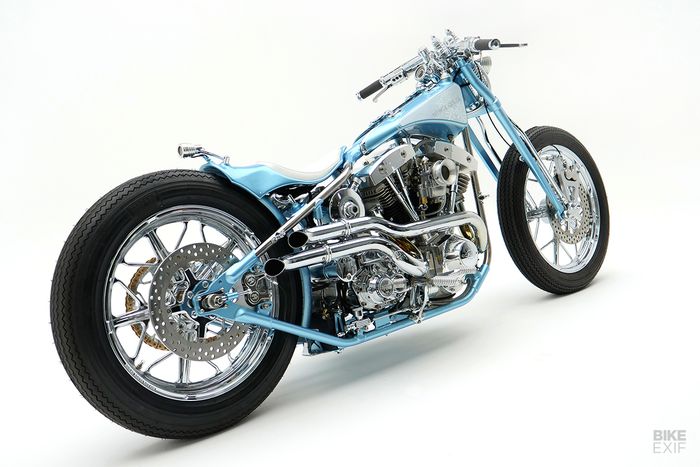 Motor kustom bobber yang super keren