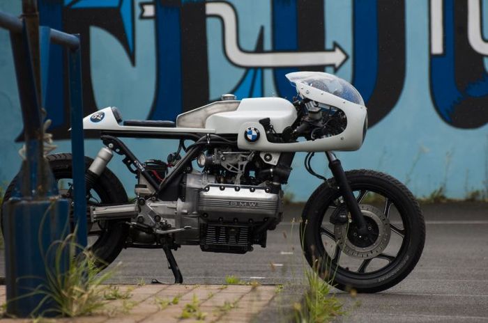 BMW K100 cafe racer yang begitu menarik