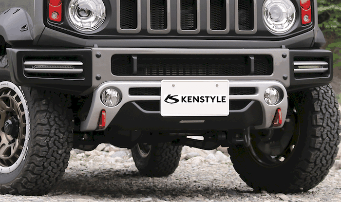 Bumper spoiler depan lengkap dengan towing hook