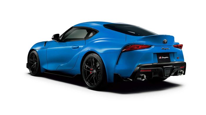 Toyota Supra RZ warna Horizon Blue