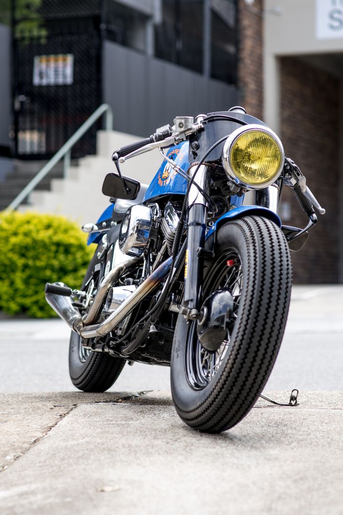 Bodyworknya gabungan dari beberapa part motor lain