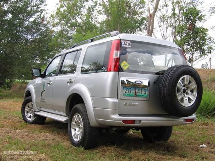 Bagian belakang Ford Everest gen 2