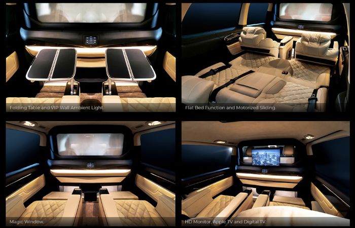 Kabin mewah Mercedes-Benz Vito Tourer RSE 