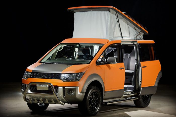 Modifikasi Mitsubishi Delica Camper Van