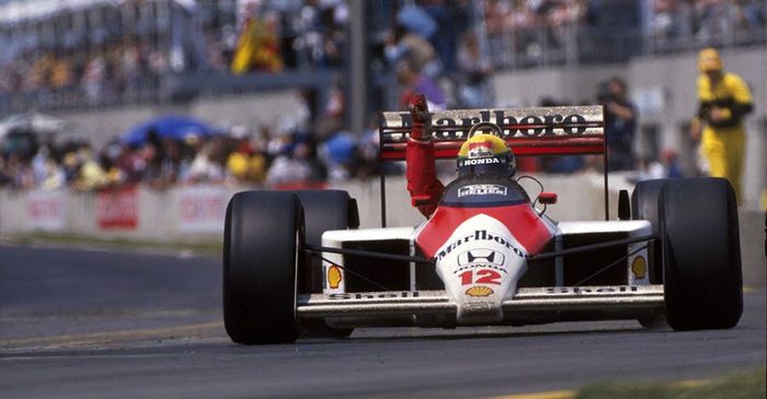 McLaren MP4/4 yang digunakan Ayrton Senna