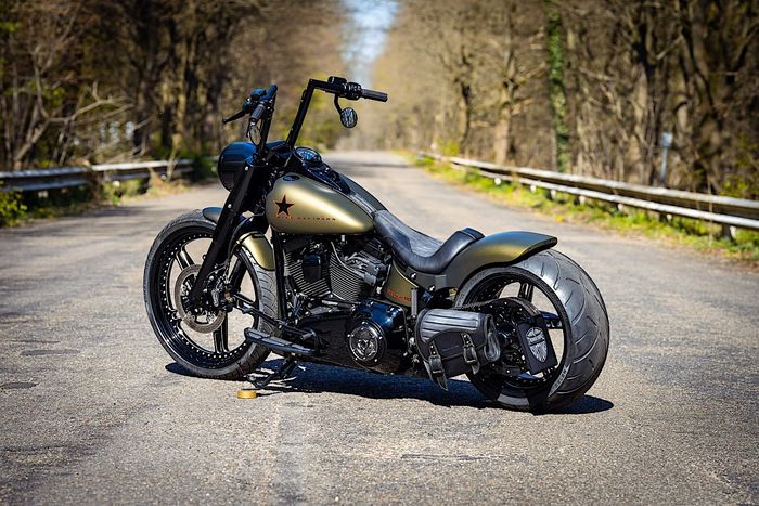 Hasil modifikasi Harley-Davidson yang keren banget