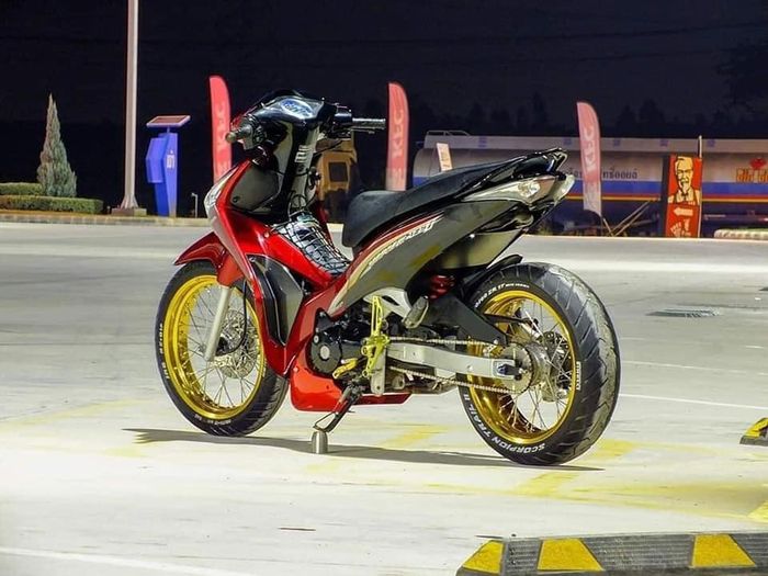 Ubahan lebih fokus pada kaki-kaki saja