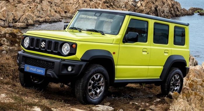 Renderan Suzuki Jimny versi panjang, sepertinya menarik