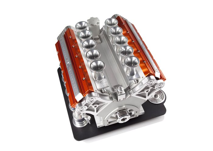 Serie Titanio, mesin kopi berbentuk jantung pacu Formula 1