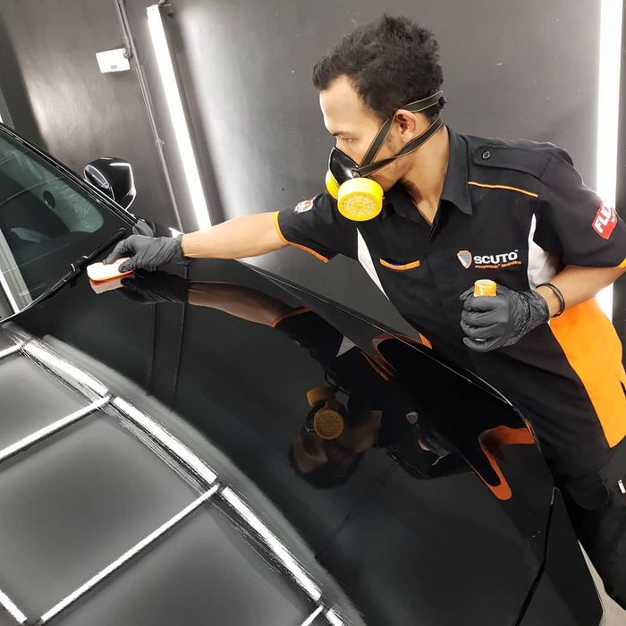 Promo Lebaran, paket laminating gratis glass coating