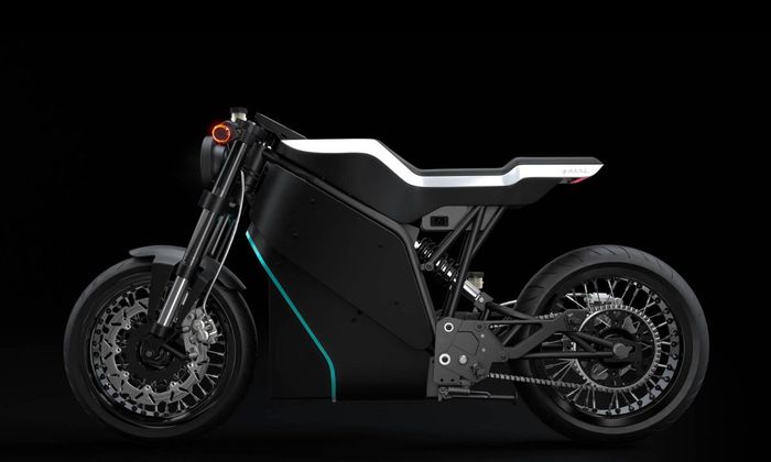 Project Zero, motor listrik bergaya cafe racer