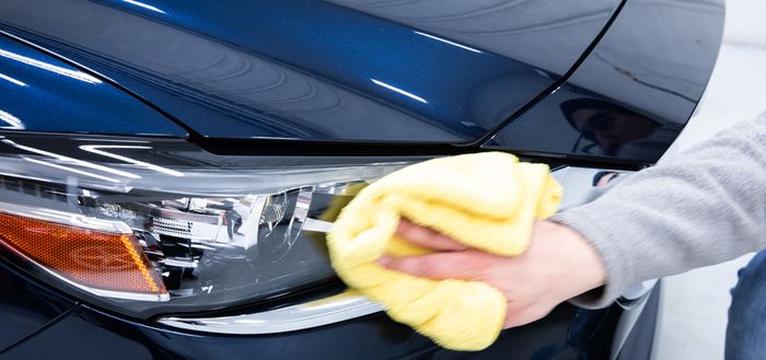 Turtle Wax Ice Spray Wax bisa dipakai untuk kaca juga aksesori eksterior lain 