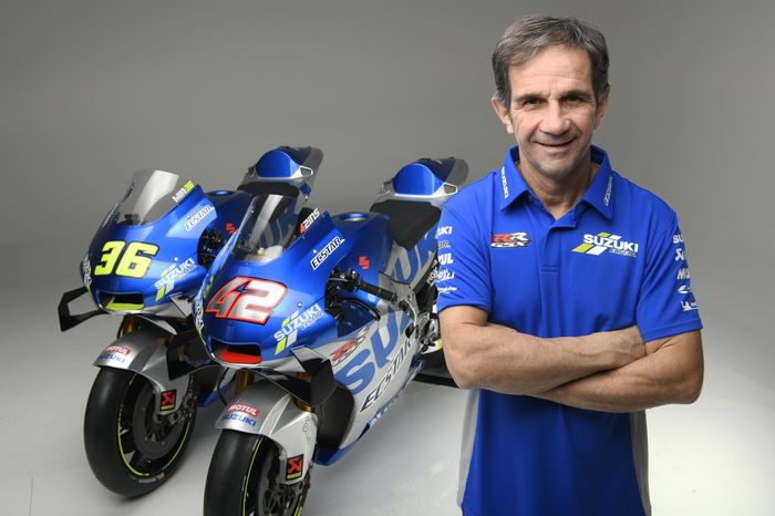 Manajer tim Suzuki Ecstar, Davide Brivio 