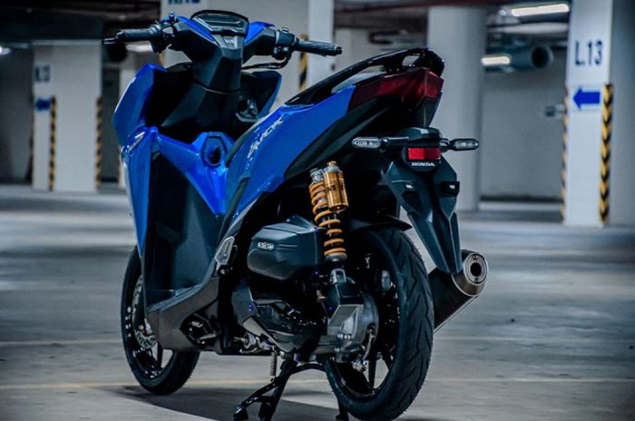 Modifikasi Honda Vario 150 yang simpel tapi tampilannya maksimal