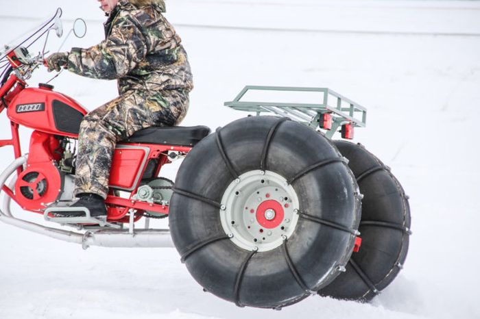 Ukuran bannya gede banget