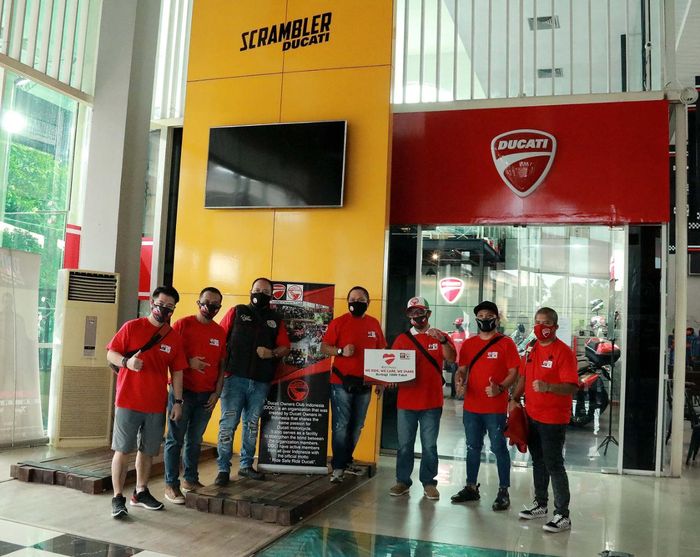 Ducati Owner Club Indonesia siap bagikan sembako