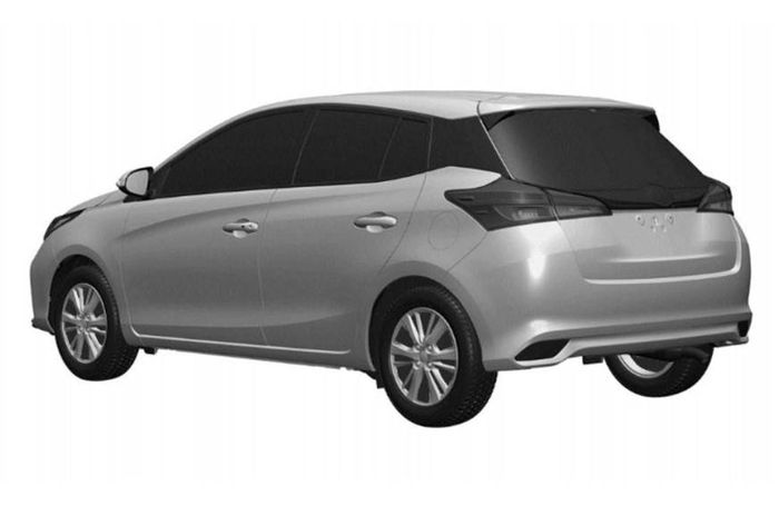Tampilan desain Toyota Yaris facelift
