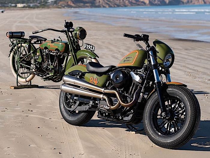 Inspirasinya dari Harley-Davidson F Model