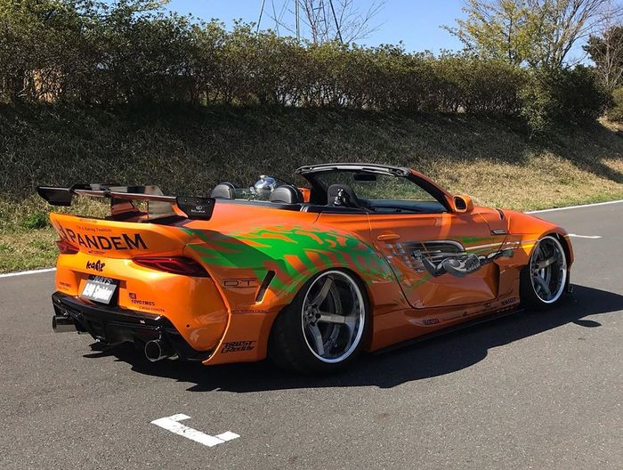 Toyota Supra dan Nissan GT-R jadi-jadian bikinan mahasiswa NATS