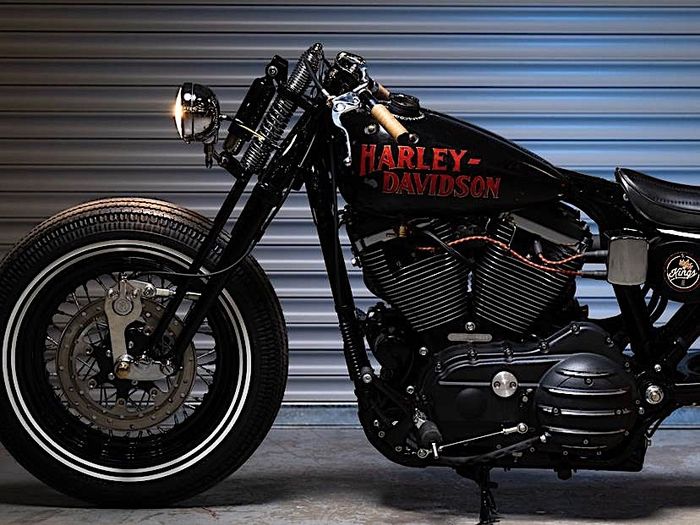 Harley-Davidson Sportster Paling Brutal Pakai Turbo dari Truk Iveco.