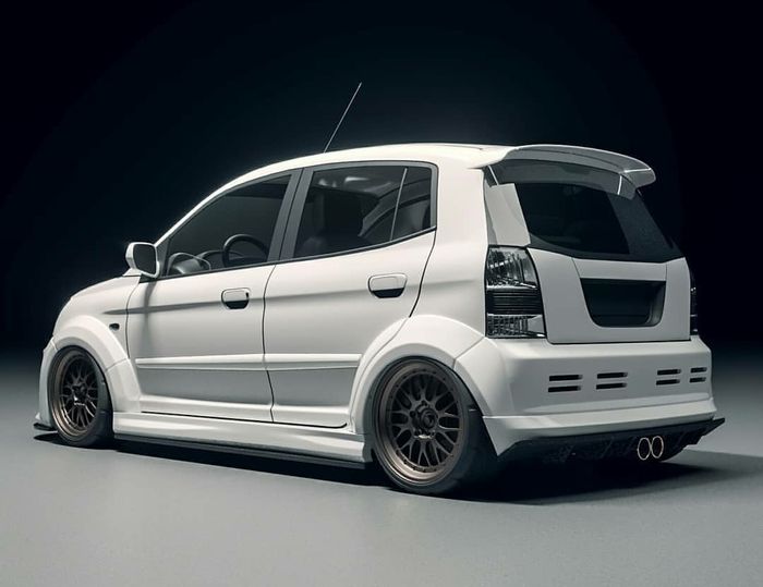 Modifikasi Digital KIa Picanto generasi pertama