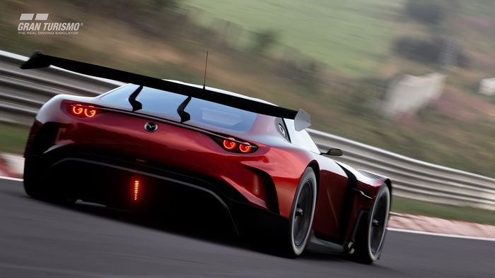Wing belakang Mazda RX-Vision GT3 Concept
