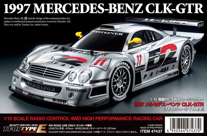 Sosok Tamiya Mercedes-Benz CLK-GTR